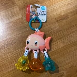 Infantino Link & Jingle Sea Charms Fish Rattle